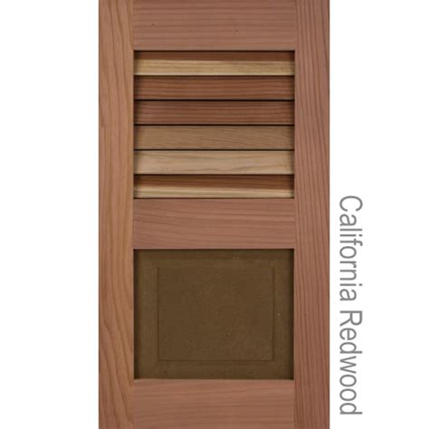 Exterior Wooden Shutters Cedar And Redwood Louvers And
