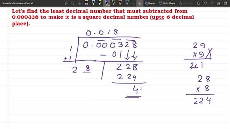 Find Least Decimal Number That Must Subtracted From 0000328 To Make It
