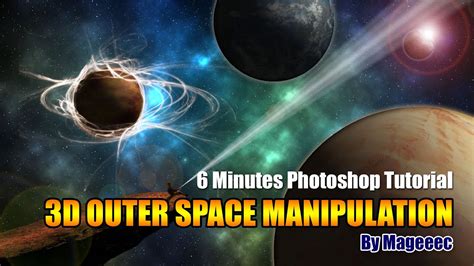 3d Outer Space Manipulation 6 Minutes Photoshop Tutorial Youtube