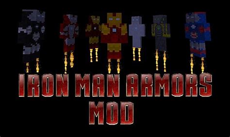 Iron Man Armors Mod Minecraft Mod