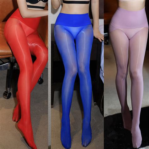 fashion lady women super shiny glossy sexy sheer stockings tights pantyhose ebay
