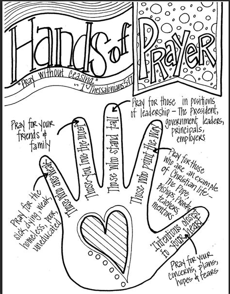 These worksheets are arranged in alphabetical order. Hands of Prayer | Bible school, Bible class