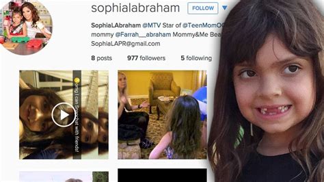 Future Social Media Star Farrah Abraham Under Fire For Letting 6 Year