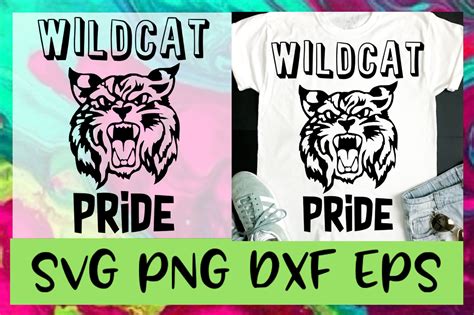 Wildcat Pride Svg Png Dxf Eps Design Cut Files By Emsdigitems Thehungryjpeg