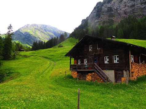 Hd Wallpaper Switzerland Alpine Swiss Alps Wanderer Summer Juicy