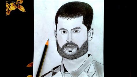 How To Draw Cricketer Tamim Iqbal Pencil Sketch Step By Step