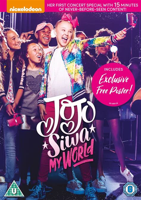 Jojo Siwa My World Dvd Free Shipping Over £20 Hmv Store