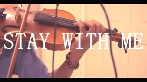 Sam Smith Stay With Me Vocalviolin Cover Emmanuel Houndo Youtube