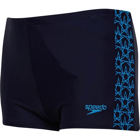 Speedo Shorts De Bain Boomstar Splice Aqua Garçon Bleu Marine