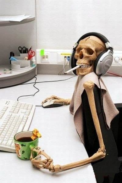 Capture a tiny ghoul and put him to work as a paperweight on your desk. Halloween Office Decorations Ideas | DesignContest