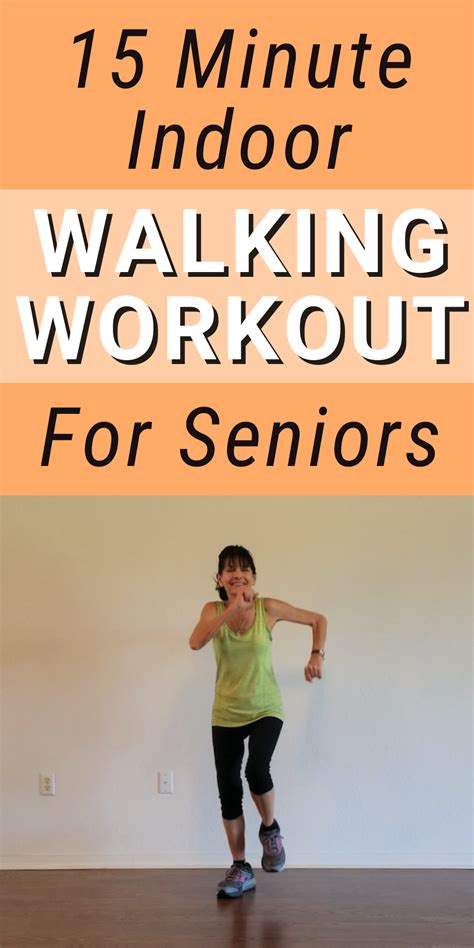 15 Minute At Home Walking Video Walking Exercise Senior Fitness