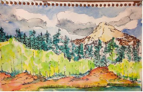 Pin By Jansen Photo Expeditions On Watercolor Simple Sketch Sketches
