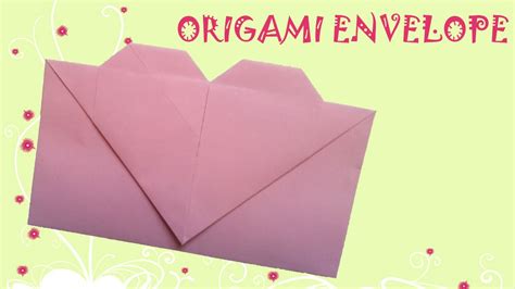 Origami Heart Envelope Origami Easy Youtube