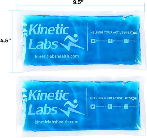 Reusable Gel Ice Packs Kinetic Labs