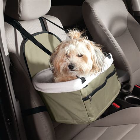 Pet Small Dog Booster Car Seat - Beige - Walmart.com - Walmart.com
