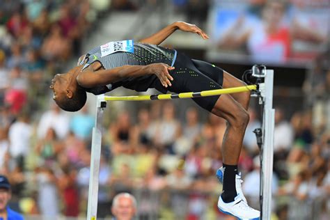 Mutaz Barshim Mens High Jump Lausanne 2016 The Olympics Sports