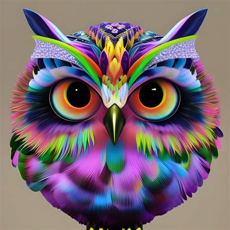 Fluffy Owl Ai Generated Artwork Nightcafe Creator