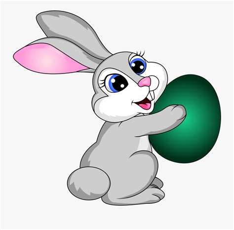Easter Clipart Rabbit Conejo De Pascua En Caricatura Free