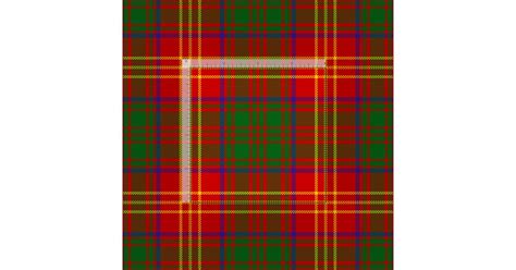 Burns Scottish Clan Tartan Fabric Zazzle