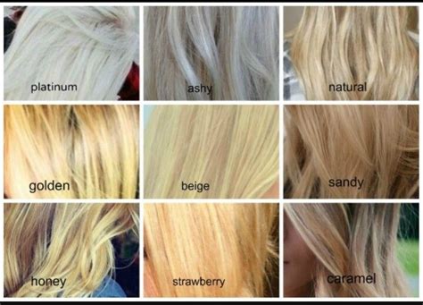 Different Shades Of Blonde Blonde Hair Shades Blonde Hair Color