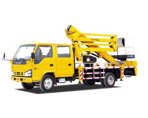 China High Quality 17m Articulated Telescopic Bucket Truck