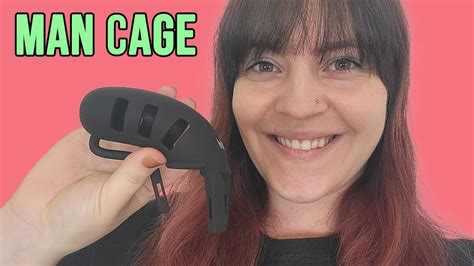 Sex Toy Review Mancage Model 19 4 5 Inches Silicone Cock Cage And Ballsplitter Bdsm Product