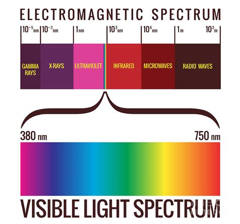 Visible Light Spectrum Digital Art By Digitalpixel Fine Art America