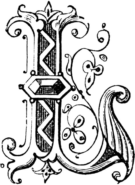 L, Ornate | ClipArt ETC | Fancy letters, Drop cap letters ... That's where i hope this comes in handy.