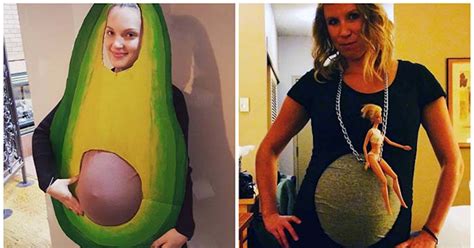 Instagrams Best Diy Halloween Costumes For Pregnant Women