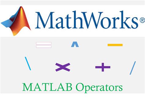 Matlab Operators Arithmetic Logical And Relational Electricalworkbook