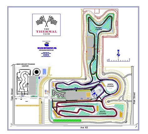 The Thermal Club Map Wilson Motorsport Inc