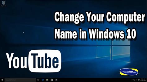 How to change your username on windows 10. Change Your Computer Name in Windows 10 - YouTube