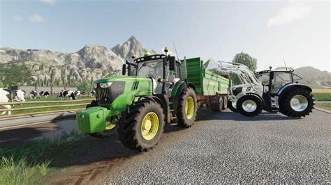 John Deere 6r Series V1110 For Ls19 Farming Simulator 2022 Mod Ls