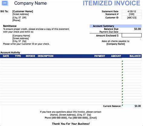 Excel custom number format guide. 8 Excel Bill Template - Excel Templates - Excel Templates