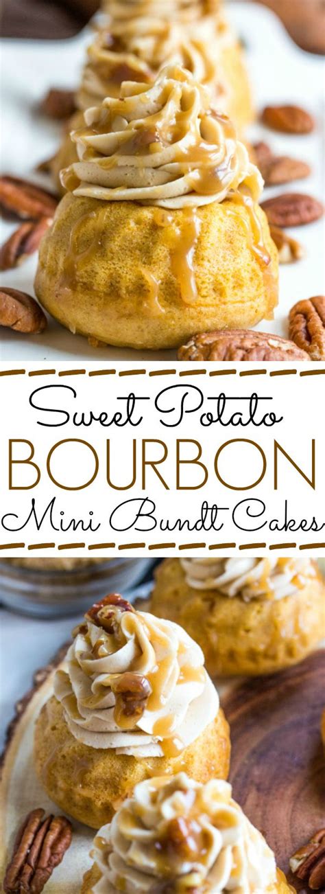 Can i substitute vanilla extract? Sweet Potato Bourbon Mini Bundt Cakes | Recipe | Food ...