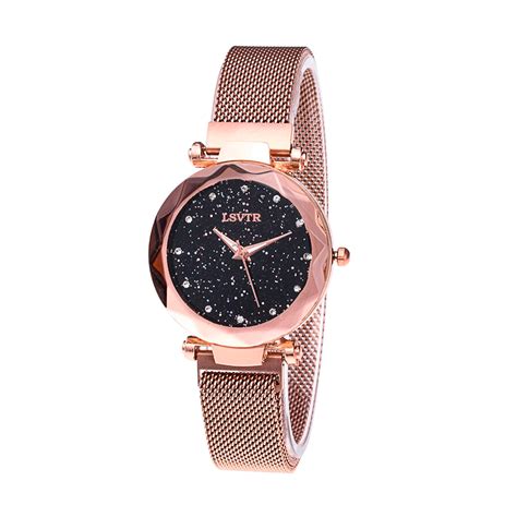 relojes de lujo para mujer reloj magnético con diamantes marca lsvtr digitalcrazy