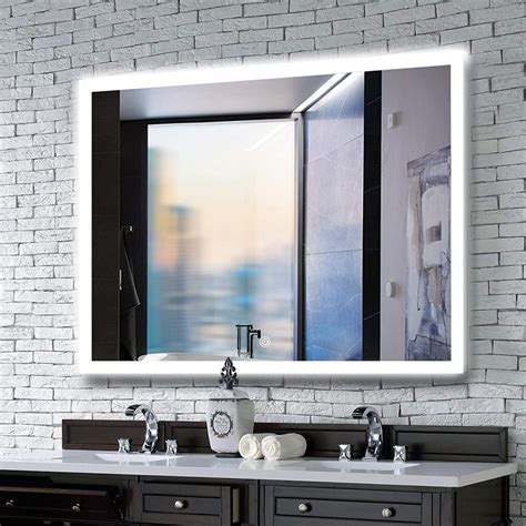 Top 10 Best Led Lighted Bathroom Mirrors In 2021 Reviews