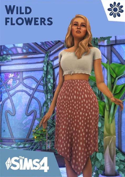 Aretha — Wildflowers Cc Pack Updated On 11 April 2021 6 Sims 4