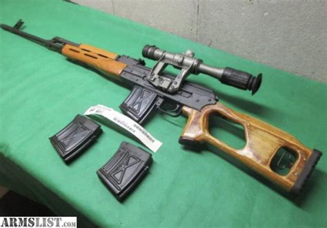 Armslist For Sale Romanian Psl 54c Dragunov Rifle W Scope 762x54 Nice