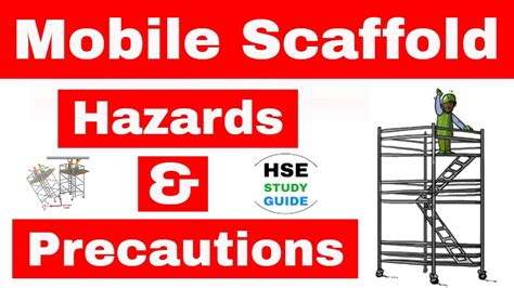 Mobile Scaffold Safety In Hindi Mobile Scaffold Hazards And Precautions