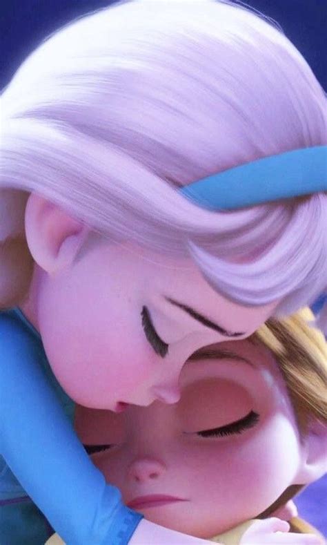 Little Anna And Elsa Disney Frozen Disney Prensesleri Disney Filmleri