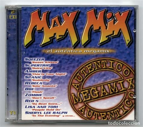 Cd Max Mix El Auténtico Megamix Max Music Comprar Cds De Música