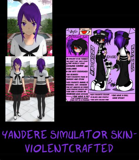 Yandere Simulator Violentcrafted Skin By Imaginaryalchemist On Deviantart