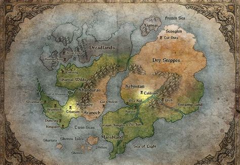 Diablo 3 Is Coming Sanctuary World Map