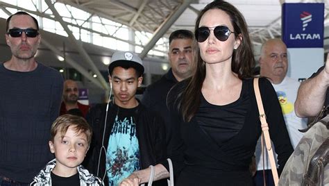 Angelina Jolie Despide A Su Hermano Como Niñero De Sus Hijos Es Un Trabajo Tan Duro Que Está