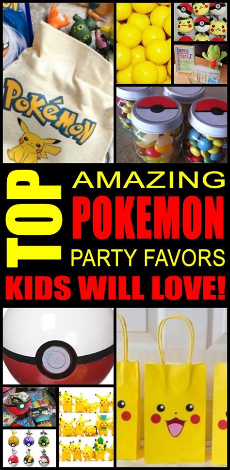 Top Pokemon Party Favors Kids Will Love Kid Bam Pokemon Party