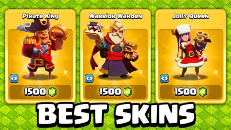The Best Hero Skins To Buy In 2023 Clash Of Clans Youtube