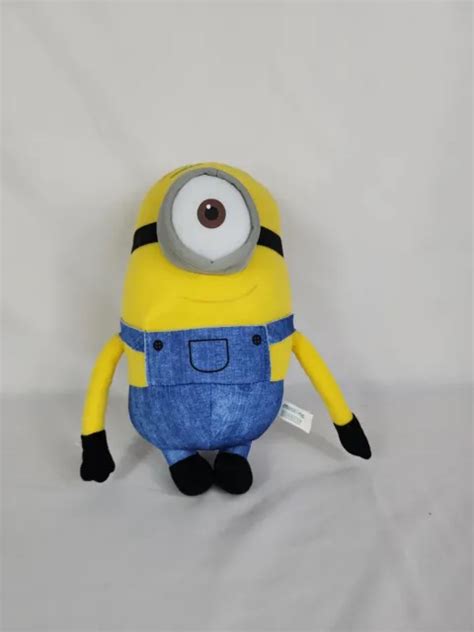 despicable me minion one eye toy factory plush stuffed no tags 15 95 picclick