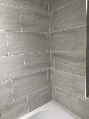 Golden triangle flooring.a company focusing on excellent customer service, quality installation and products. Wickes.co.uk in 2020 | Rectangle tile bathroom, Bathroom ...
