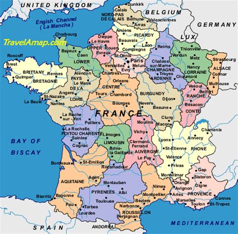 Departementen Frankrijk